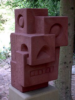 Kuben aus Sandstein